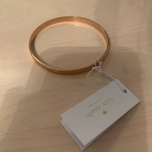 Kate spade rose gold bangle